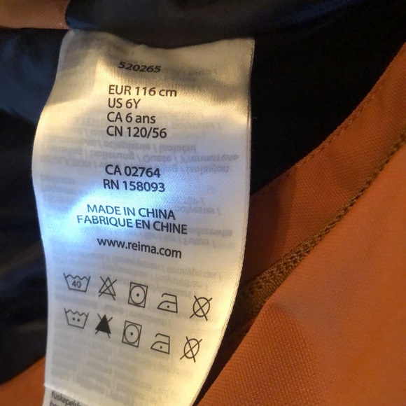 Reima Stavanger Waterproof Childrens Snowsuit - EXCELLENT CONDITION (like new) - Picture 3 of 3